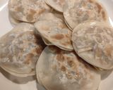 餃子で作るお好み焼き作り方23写真