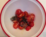 【大量消費にも】ミニトマトの塩昆布和え作り方2写真