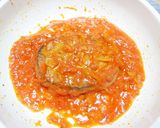 雑穀ごはんと大豆ミートバーグのロコモコ♪作り方3写真