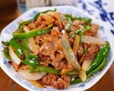 行列の定食屋🍚豚バラピーマンのピリ辛みそ漬け炒め作り方9写真