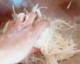 菊花と柚子のなます～小春日和風～作り方1写真