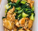 手羽トロ（鶏肉）と青梗菜のオイスター炒め作り方7写真