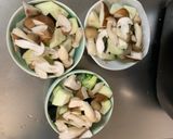 肉無チクワさっぱりクリーミー甘酢味野菜炒作り方10写真