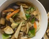 肉無チクワさっぱりクリーミー甘酢味野菜炒作り方18写真