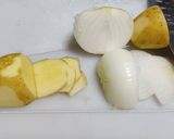 じゃが芋と玉ねぎのスパイスカレー炒め作り方2写真