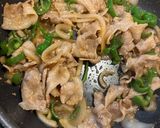 豚バラピーマン生姜焼き作り方8写真