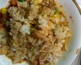 レンジ簡単クリーミーキムチ味炒飯弁当作り方10写真