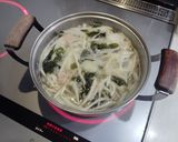 もやしと春雨の韓国風スープ作り方2写真