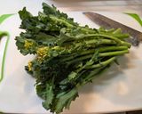 菜の花のからし酢味噌和え作り方1写真