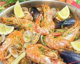 本格魚介パエリア　フライパン28㎝作り方16写真