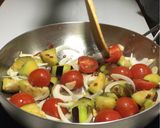 ナスとトマトのパスタ・冷製リゾッタータ作り方10写真