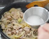 玉ねぎ&豚肉だけ★簡単あっさり塩豚丼作り方12写真