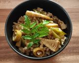 淡竹(ハチク)の炊き込みご飯作り方5写真