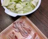 辛くない回鍋肉風・豚バラキャベツ炒め作り方1写真