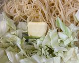 ハムとキャベツのクリームスパゲッティ作り方5写真