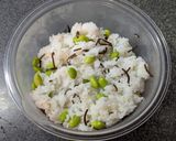 満足度◎枝豆と塩昆布の洋風おにぎり作り方2写真