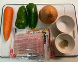 忙しい朝に!栄養たっぷり簡単野菜炒め🥦作り方1写真
