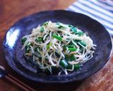 レンジで★ニラともやしの中華風和え作り方8写真