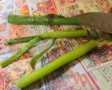 山ウド下処理～天ぷら作り方2写真