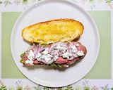 夏簡単昼食！アボカドビーフのバインミー作り方6写真