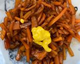 にんじんだけ!作り置き簡単きんぴら作り方5写真