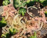スーパー大麦入りツナブロッコリーパスタ作り方4写真