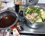 豚肉と白菜とモヤシとニラの旨辛鍋作り方35写真