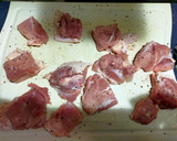 きのこと玉ねぎの和風ソースチキン作り方1写真