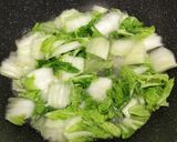 簡単中華！冬に美味しい白菜のクリーム煮作り方3写真