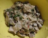 豚肉と山芋の冷やしうどん作り方4写真