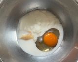 簡単ふんわり♪ヨーグルトパンケーキ作り方1写真
