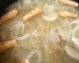 削り節味噌汁●新玉ネギの味噌汁作り方2写真