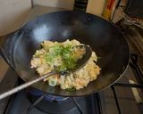 蟹味噌！蟹味噌！蟹味噌炒飯作り方5写真