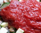 夏野菜と挽肉とミックスビーンズのトマト煮作り方6写真
