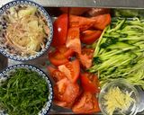 素麺やうどんで♪旨辛ごま味噌冷しゃぶ麺作り方2写真