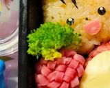 お弁当に❀簡単可愛いハムフラワー❀作り方2写真