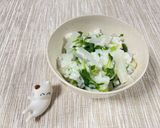 かぶの葉の七草粥風作り方4写真