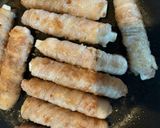 夕食・お弁当・作り置き★ちくわ長芋の豚バラ巻き作り方3写真