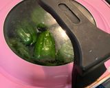 🫑ピーマン大量消費🔰簡単ピーマンの肉詰め作り方8写真