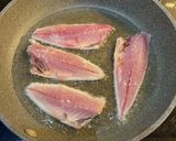 刺身でも食べられる　地アジの半身揚げ作り方4写真