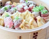 8種類！【豚巻き＆油揚げ包みの蒸籠蒸し】作り方12写真