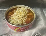 ズボラおつまみ♪焼き鳥の缶詰でチーズタッカルビ風作り方3写真