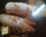 台湾風🇹🇼五香粉香るパイン豚足煮込み【猪脚飯】🍍🐖作り方2写真