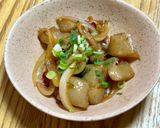 【大人の惣菜】春キャベツと油揚げの煮もの作り方3写真