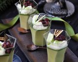 アングレーズ+Wチョコ入り*お抹茶ムース作り方28写真