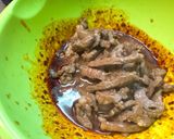 ラム肉とオニオンスライスの特製麻辣醤和え作り方6写真