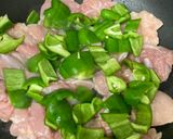 鶏肉とナスピーマンの炒め物♪作り方3写真