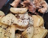 【道産子の夜食🥔】新じゃがキノコで！深夜居酒屋🍺作り方3写真