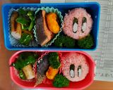 簡単キャラ弁〜ご飯だけキャラ編〜作り方2写真