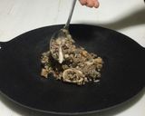 炊いたご飯で作る16穀米のイカ墨パエリア作り方22写真